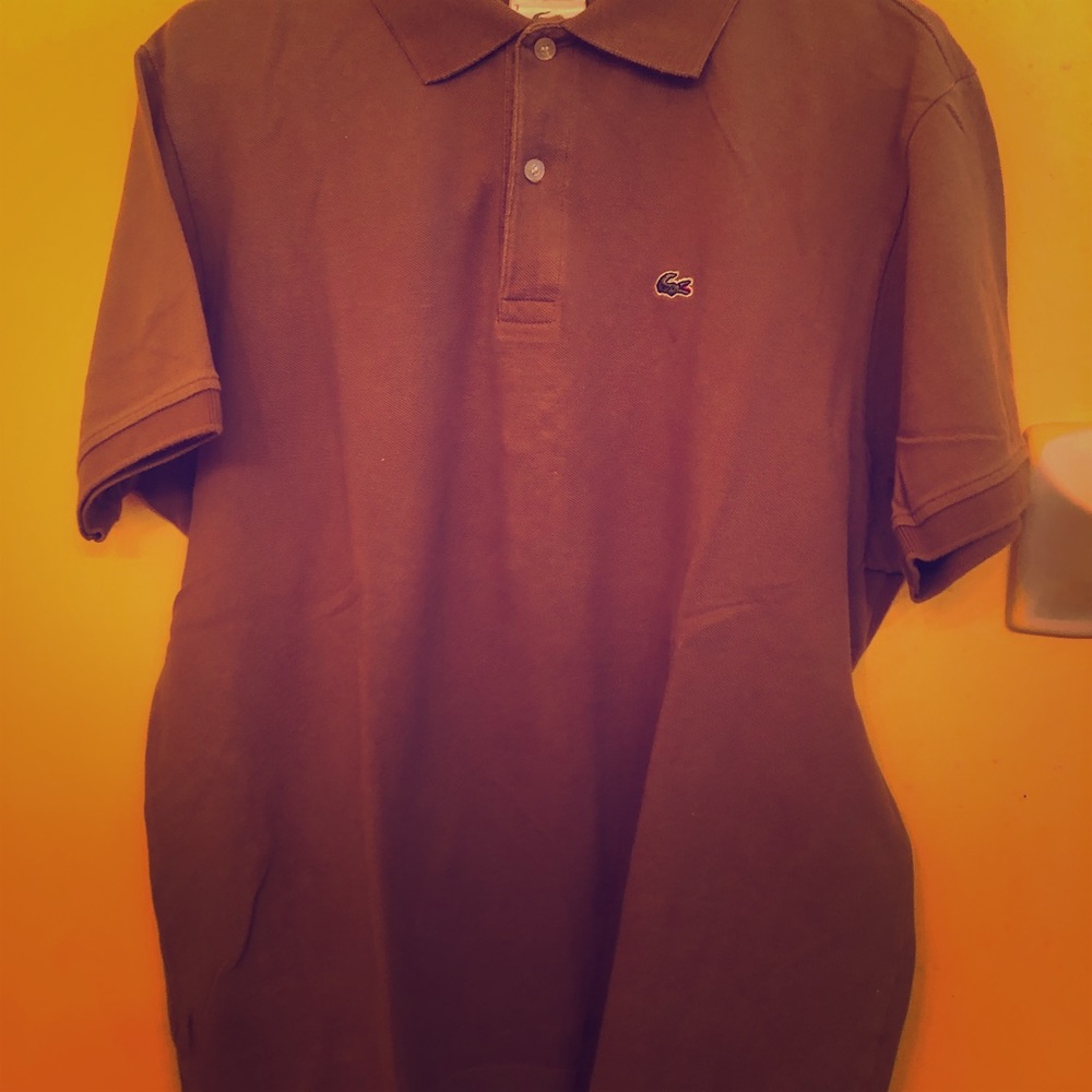 lacoste shirt size 7